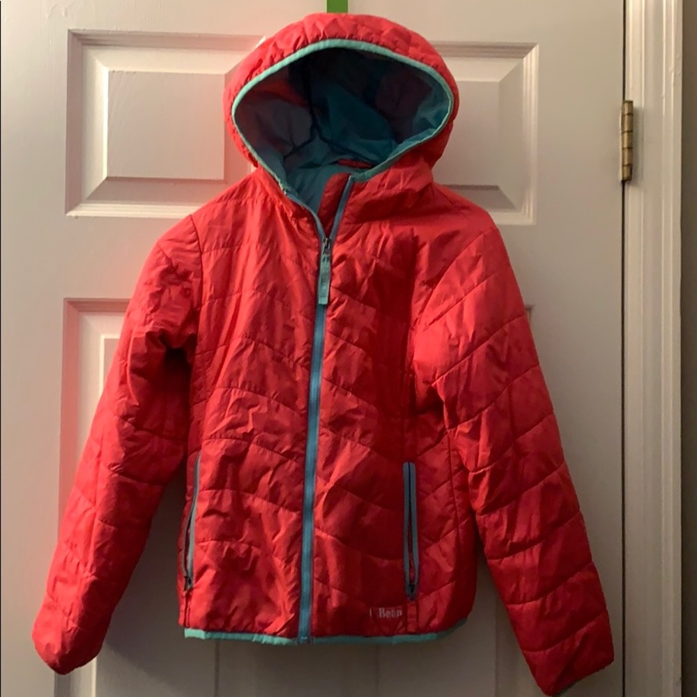 LLBean primaloft packaway jacket